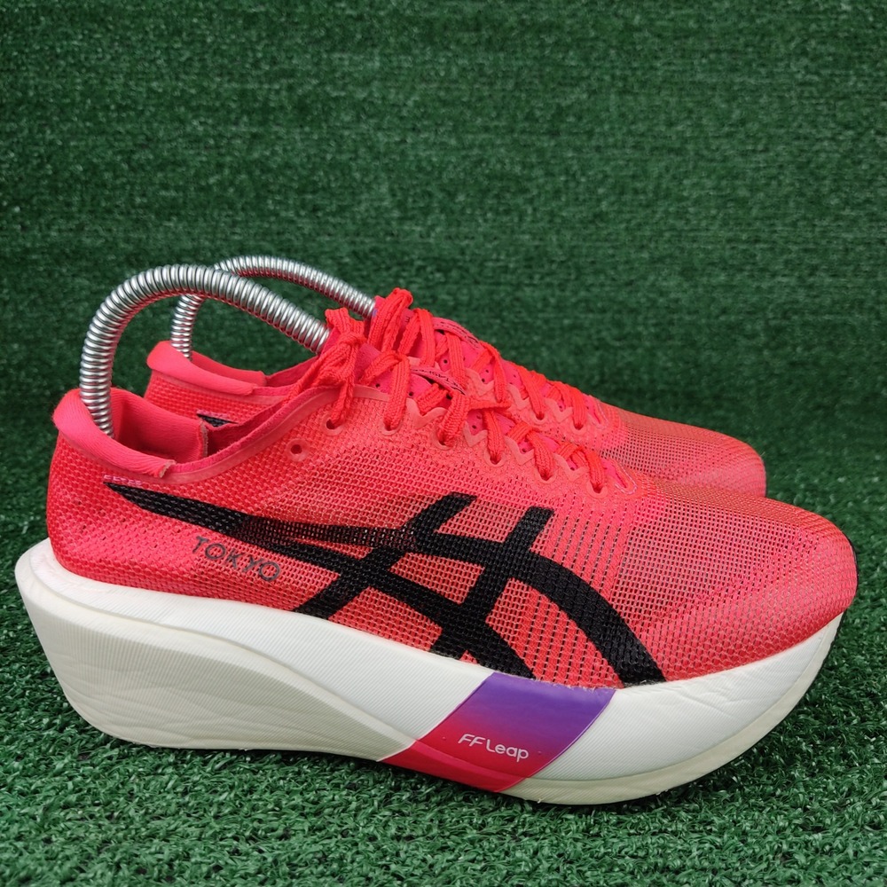 ASICS Running Shoes Mens 6 Red Metaspeed Edge Tokyo Carbon Plate 1013A163 Racing